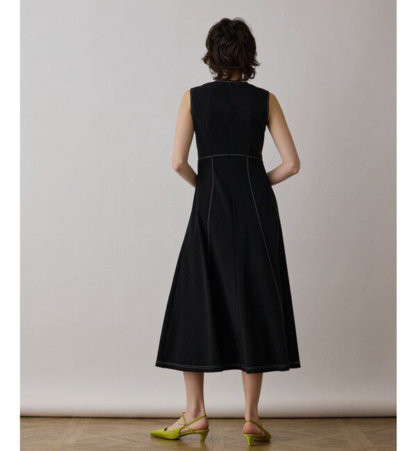 GRACE CONTINENTAL「ステッチカットワンピース」|ワンピース|