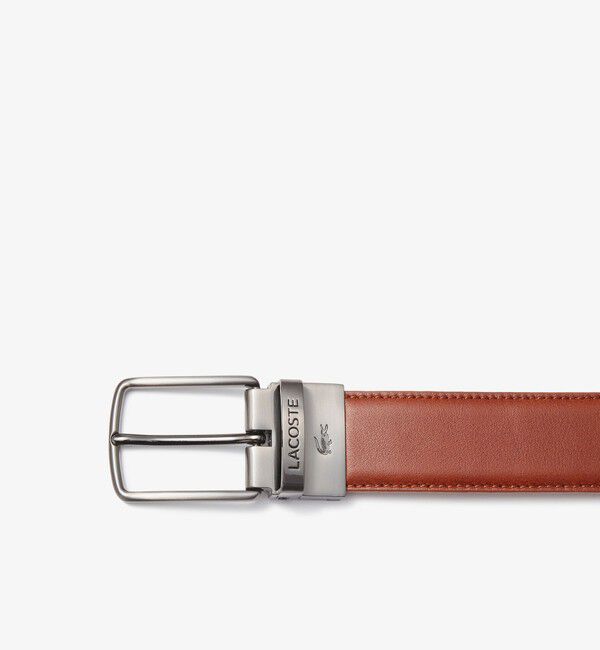 LACOSTE「スムース/クロコ型　リバーシブルベルト」|ベルト|