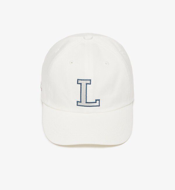 LACOSTE「コットンツイルLロゴキャップ」|キャップ・キャスケット|