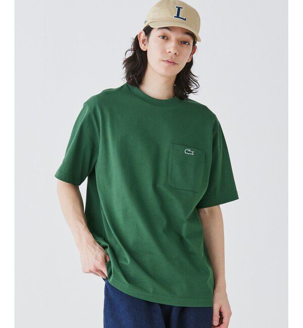 LACOSTE「コットンツイルLロゴキャップ」|キャップ・キャスケット|