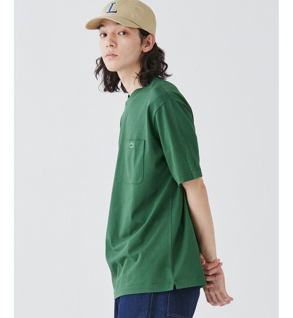 LACOSTE「コットンツイルLロゴキャップ」|キャップ・キャスケット|