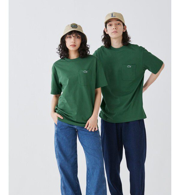 LACOSTE「コットンツイルLロゴキャップ」|キャップ・キャスケット|