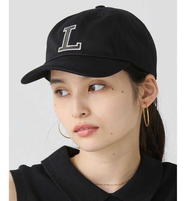 LACOSTE「コットンツイルLロゴキャップ」|キャップ・キャスケット|