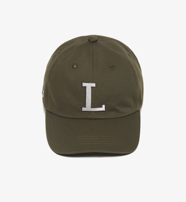 LACOSTE「コットンツイルLロゴキャップ」|キャップ・キャスケット|