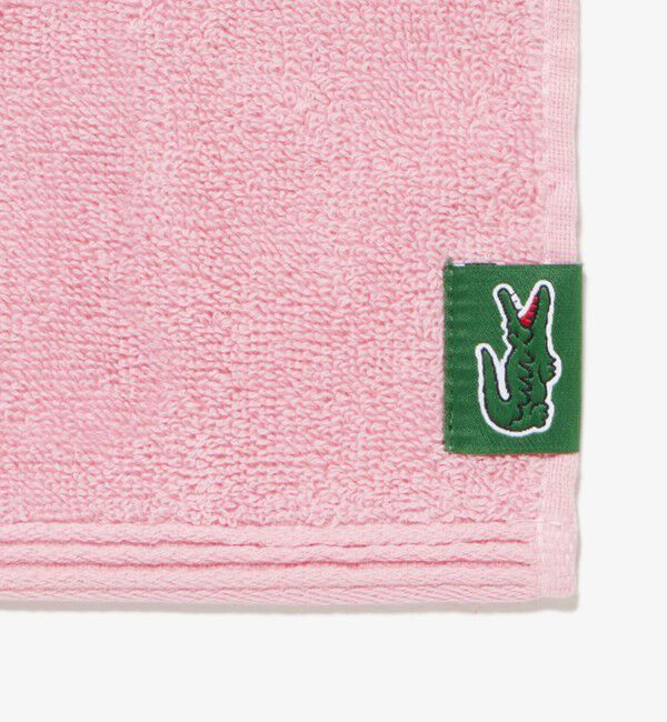 LACOSTE「ワントーンブランディングタオルハンカチ」|タオル|