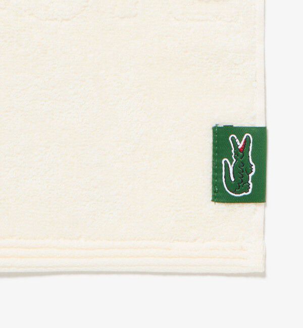 LACOSTE「ワントーンブランディングタオルハンカチ」|タオル|