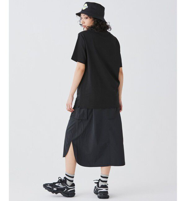 LACOSTE「アウトラインクロッククルーネック半袖Tシャツ」|Tシャツ・カットソー|