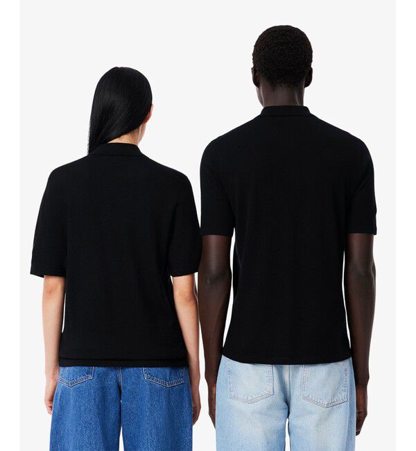 LACOSTE「メリノウール3Dニットポロシャツ」|ニット・セーター|