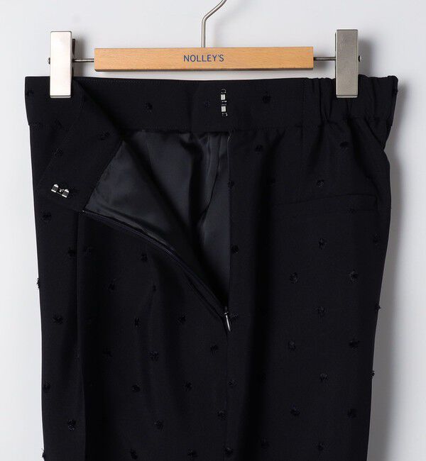 NOLLEY'S「《セットアップ対応》ウォッシャブルドットツッキリツータックテーパードパンツ」|その他|