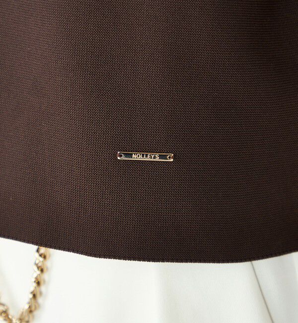 NOLLEY'S「《手洗い可能》ホールガーメントニットTシャツ」|ニット・セーター|