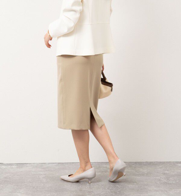 NOLLEY'S sophi「《セットアップ対応》ウォッシャブルツイルタイトスカート」|タイト|