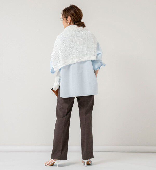 NOLLEY'S「【PR林☆別注カラーあり】ウォッシャブルツイルストレッチ愛されワイドパンツ」|その他|