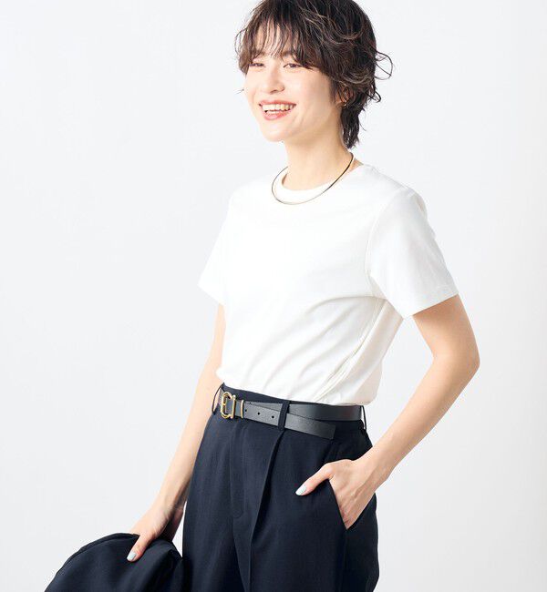 NOLLEY'S「高機能 LA＋スムースTシャツ」|Tシャツ・カットソー|