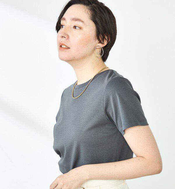 NOLLEY'S「高機能 LA＋スムースTシャツ」|Tシャツ・カットソー|