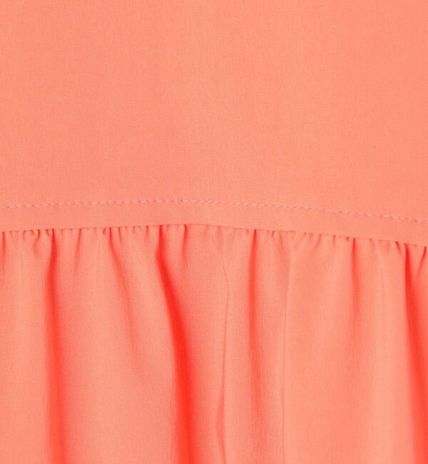 NOLLEY'S「撥水ストレッチタフタギャザーワンピース」|ワンピース|