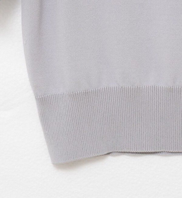NOLLEY'S sophi「《手洗い可能》袖チュールプルオーバーニット」|ニット・セーター|