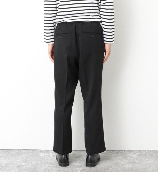 NOLLEY'S goodman「《セットアップ対応》LANATEC ウーステッドサージ ストレッチイージーパンツ」|チノ|