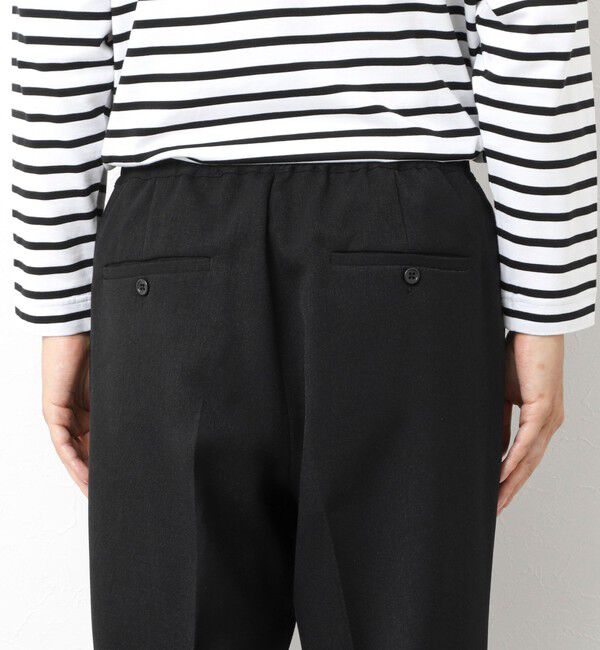 NOLLEY'S goodman「《セットアップ対応》LANATEC ウーステッドサージ ストレッチイージーパンツ」|チノ|