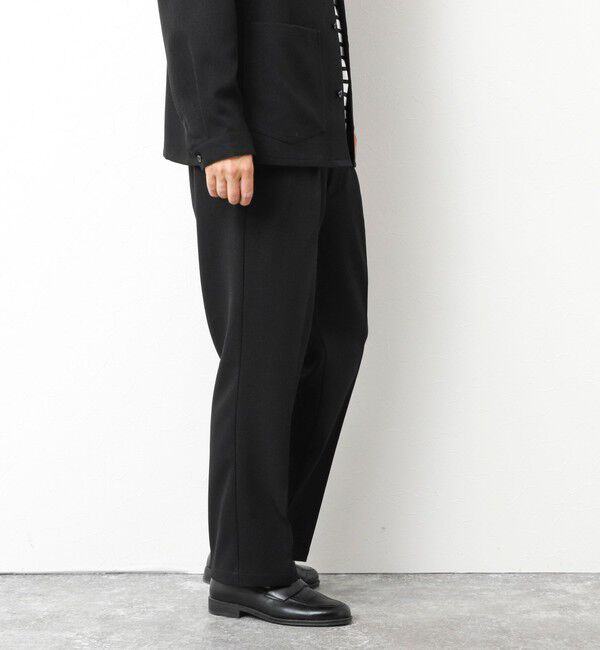 NOLLEY'S goodman「《セットアップ対応》LANATEC ウーステッドサージ ストレッチイージーパンツ」|チノ|