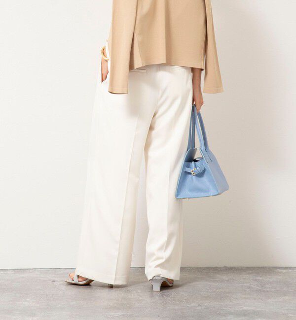 NOLLEY'S sophi「ウォッシャブルWウエストワイドパンツ」|その他|