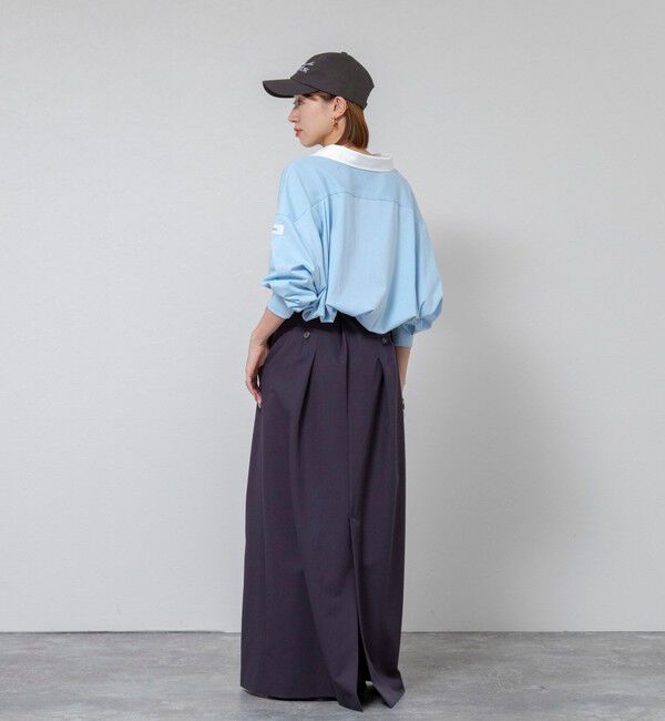 MAQWEL「【MAQWEL/マクウェル】ウォッシャブルBIGラガーシャツ」|シャツ・ブラウス|