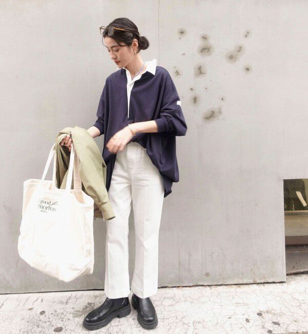 MAQWEL「【MAQWEL/マクウェル】ウォッシャブルBIGラガーシャツ」|シャツ・ブラウス|