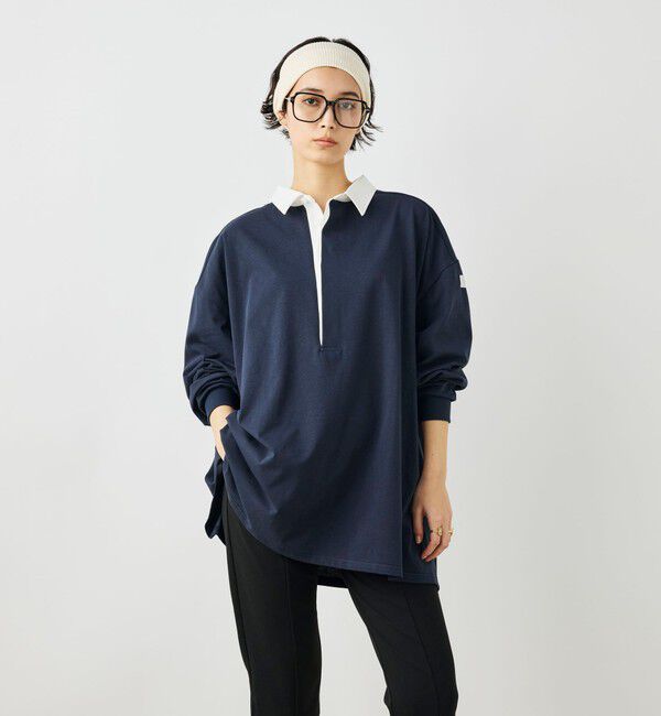 MAQWEL「【MAQWEL/マクウェル】ウォッシャブルBIGラガーシャツ」|シャツ・ブラウス|