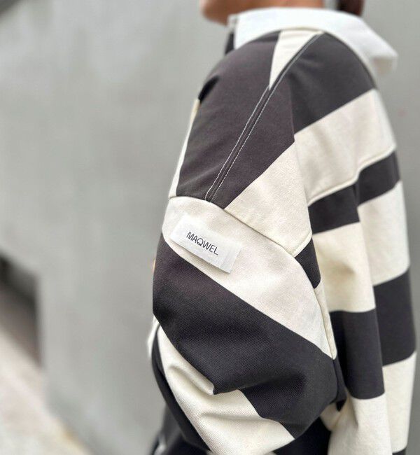 MAQWEL「【MAQWEL/マクウェル】ウォッシャブルBIGラガーシャツ」|シャツ・ブラウス|