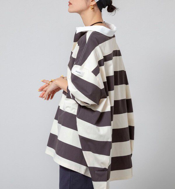 MAQWEL「【MAQWEL/マクウェル】ウォッシャブルBIGラガーシャツ」|シャツ・ブラウス|