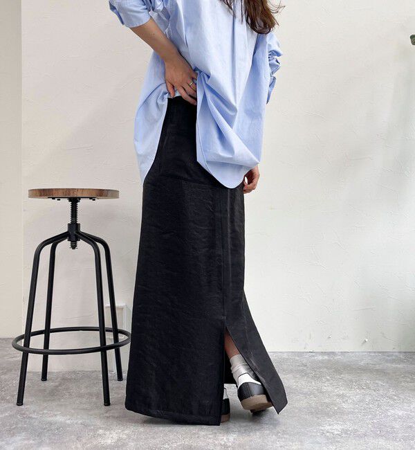 fredy emue「マルチファブリック タイトスカート」|スカート|