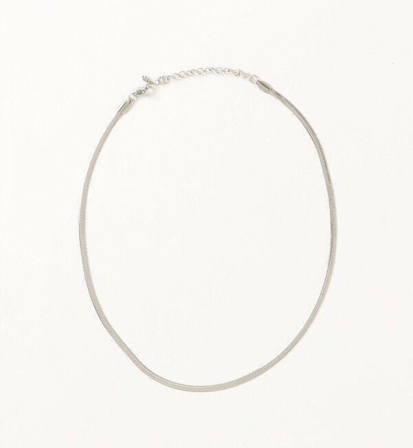 fredy emue「ステンレスフラットチェーンネックレス」|ネックレス|