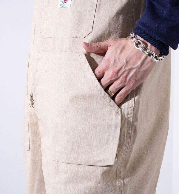 FREDY MAC「【FREDYMAC/フレディマック】ピグメントツイル オーバーオール」|オールインワン|