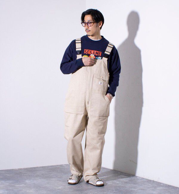 FREDY MAC「【FREDYMAC/フレディマック】ピグメントツイル オーバーオール」|オールインワン|