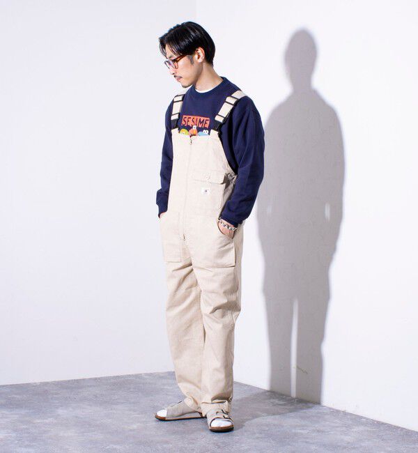 FREDY MAC「【FREDYMAC/フレディマック】ピグメントツイル オーバーオール」|オールインワン|