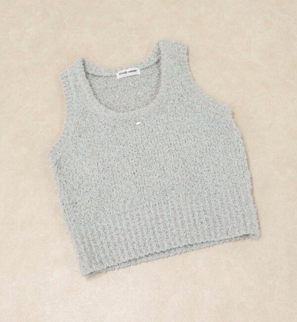 fredy emue「テープMIXニットベスト」|ベスト・ジレ|