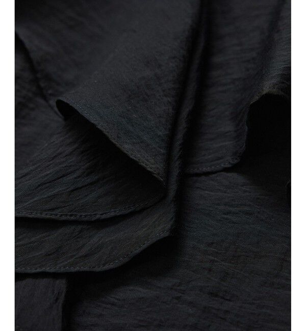 SALON adam et rope'「シルクブレンドラッフルカラーブラウス」|シャツ・ブラウス|