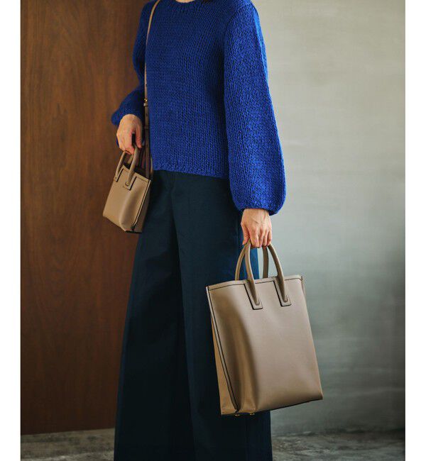 ROPE「【A4対応】【E'POR】LIMITED MODEL Ree Large（リー）【雑誌掲載】【通勤】」|トートバッグ|ベージュ系(28)