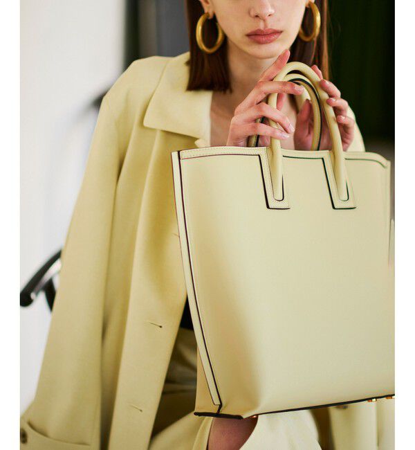 ROPE「【A4対応】【E'POR】LIMITED MODEL Ree Large（リー）【雑誌掲載】【通勤】」|トートバッグ|ライトグリン(33)