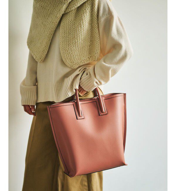 ROPE「【A4対応】【E'POR】LIMITED MODEL Ree Large（リー）【雑誌掲載】【通勤】」|トートバッグ|ピンク系(65)