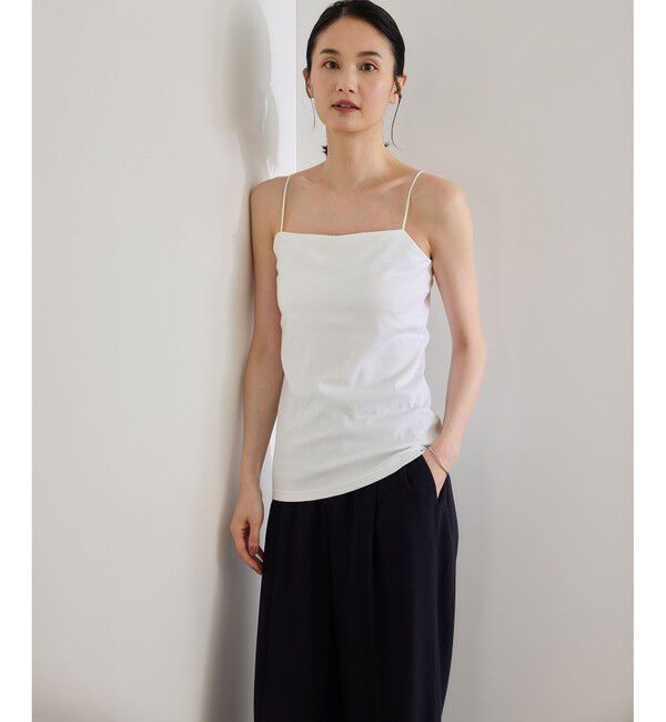 ROPE「【Lala Vie（ララヴィ）】別注カップ付きキャミソール/巾着付き」|キャミソール|