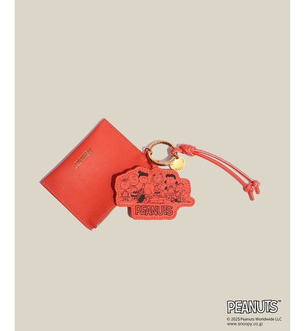 ROPE「【WEB限定/一部店舗限定】【E'POR&times;PEANUTS】別注 ポーチ付き ART CHARM」|チャーム・キーホルダー|