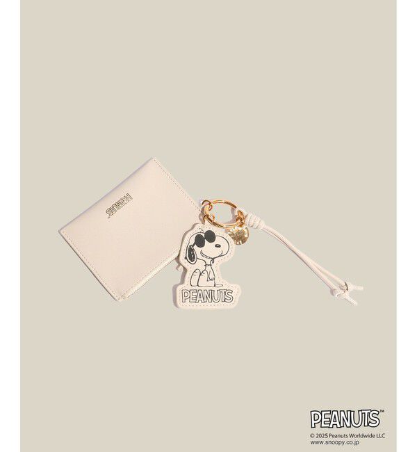 ROPE「【WEB限定/一部店舗限定】【E'POR&times;PEANUTS】別注 ポーチ付き ART CHARM」|チャーム・キーホルダー|