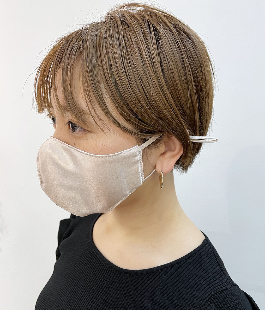 VIS「【抗菌・洗える】サテンマスク」|その他|