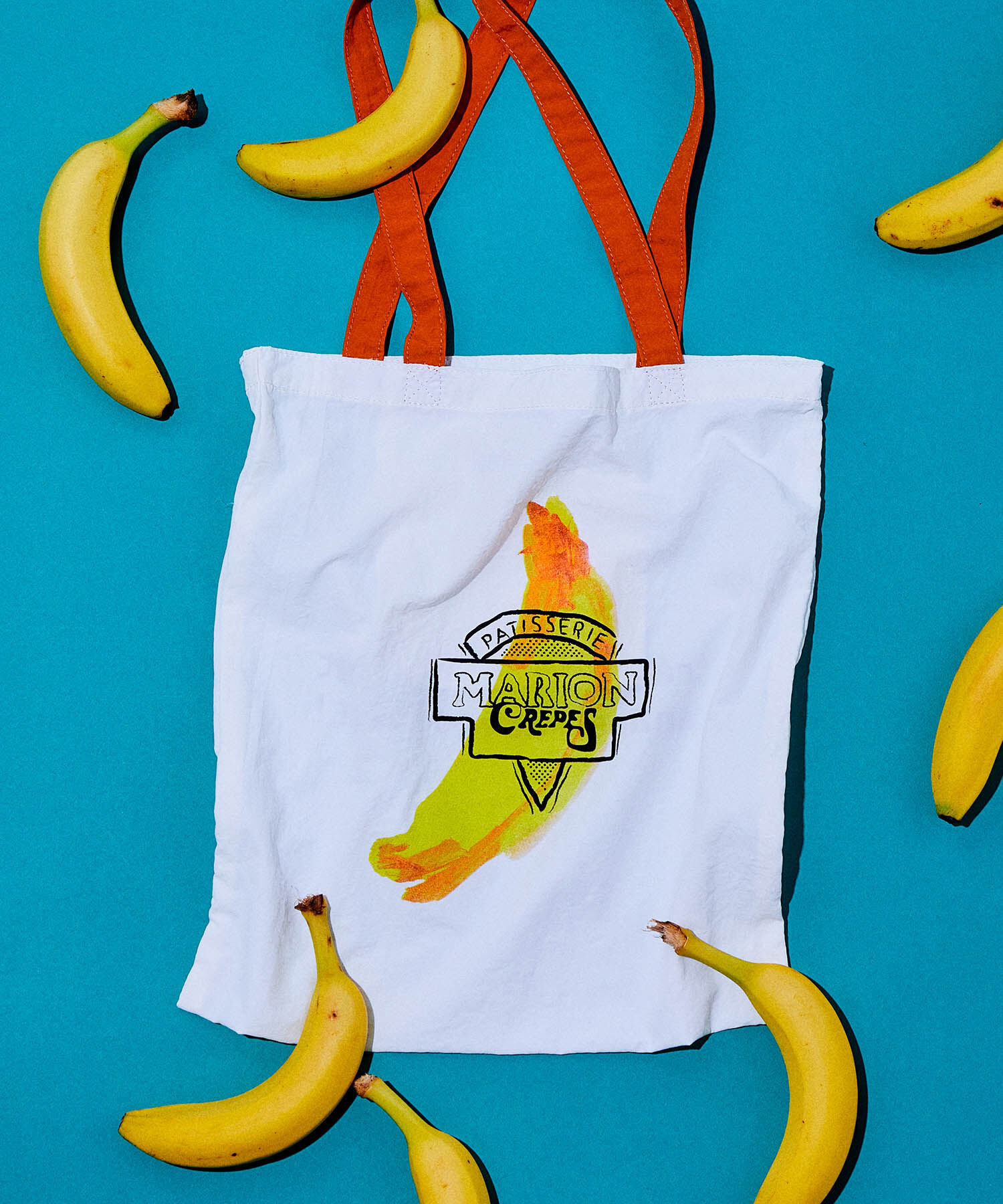 VIS「【ViSage】【MARION CREPESコラボ】モチーフエコトートバッグ」|トートバッグ|ブラウン(22)