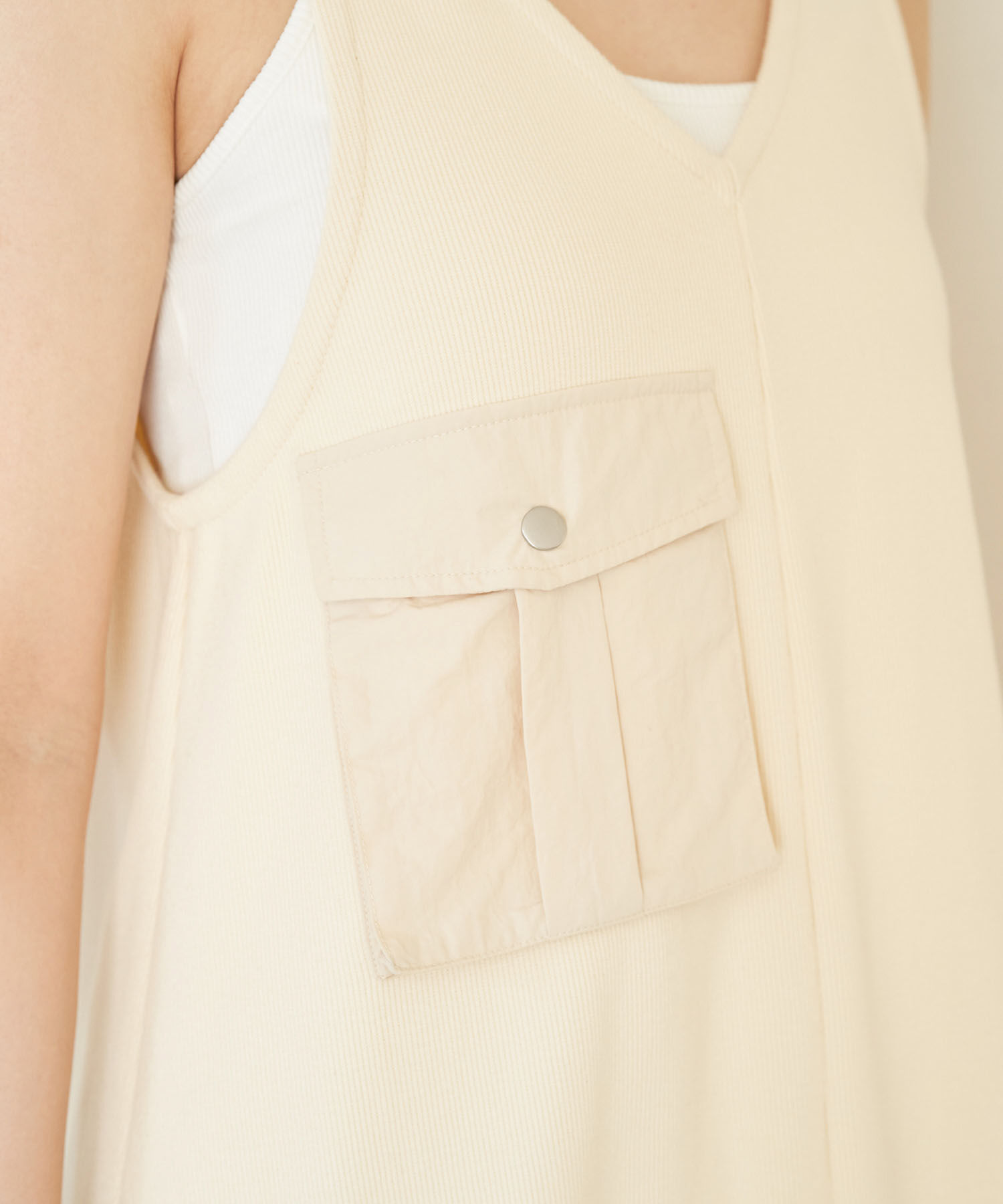 VIS「ドッキングバルーンワンピース【洗える】」|ワンピース|