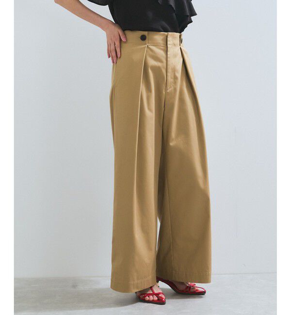 VIS「【洗える】マリンデザインバギーパンツ」|チノ|