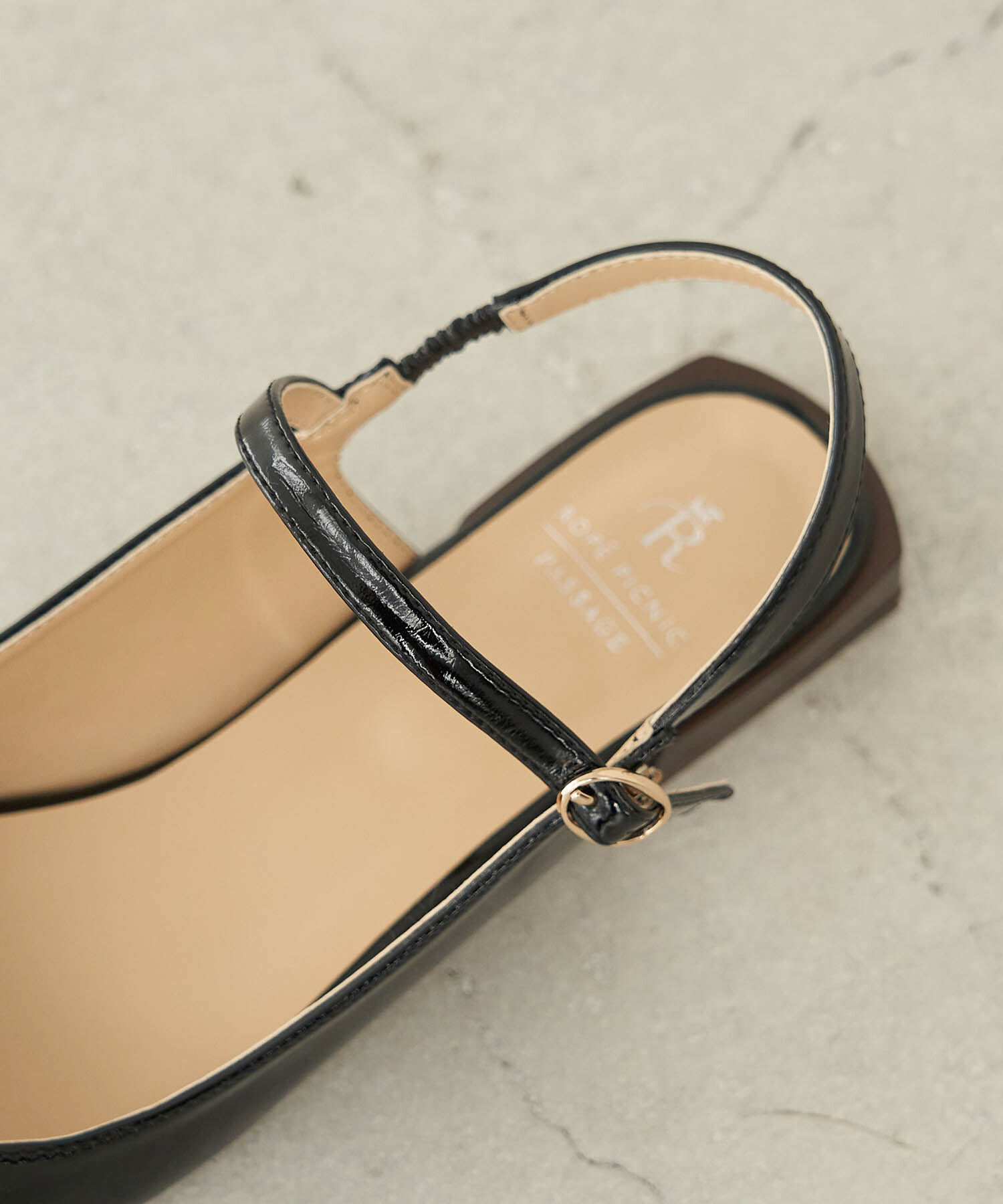 ROPE PICNIC PASSAGE「オープンヒールメリージェーンパンプス」|パンプス|