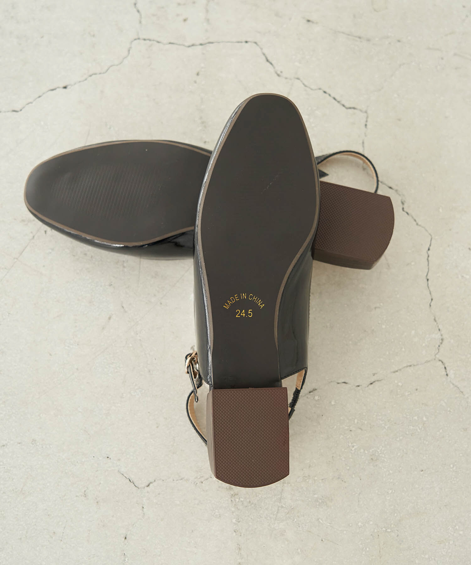 ROPE PICNIC PASSAGE「オープンヒールメリージェーンパンプス」|パンプス|