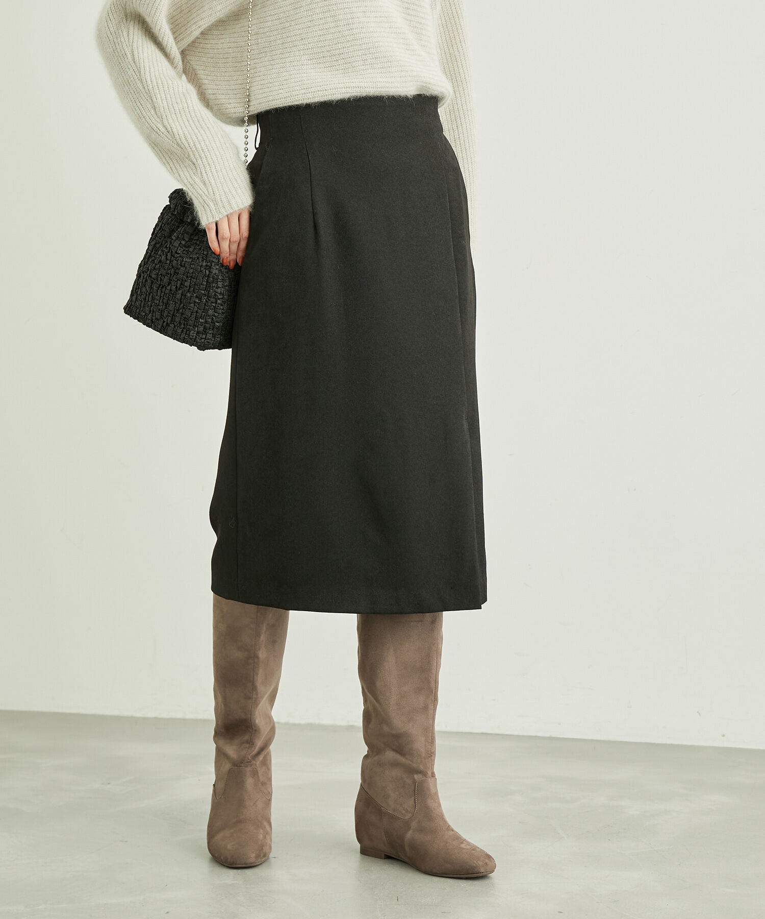 Rope&rsquo;Picnic「ラナテックラップ風スカート」|スカート|