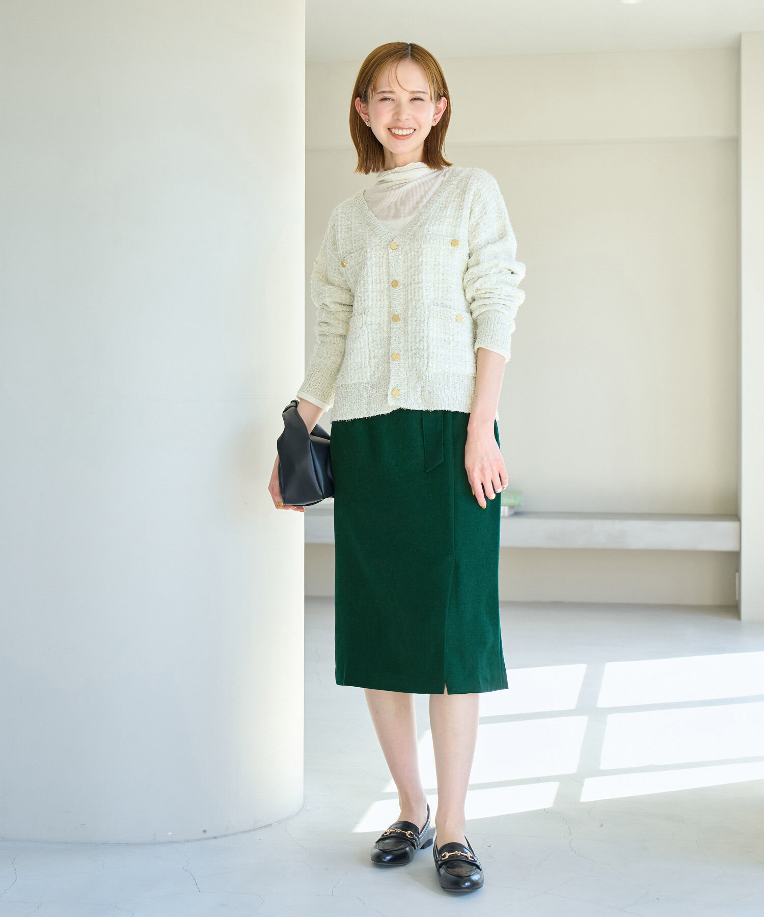 Rope&rsquo;Picnic「ラナテックラップ風スカート」|スカート|